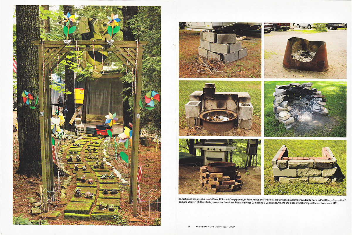 Adirondack Camp Grounds Feature Story. Adirondack Life Magazine.