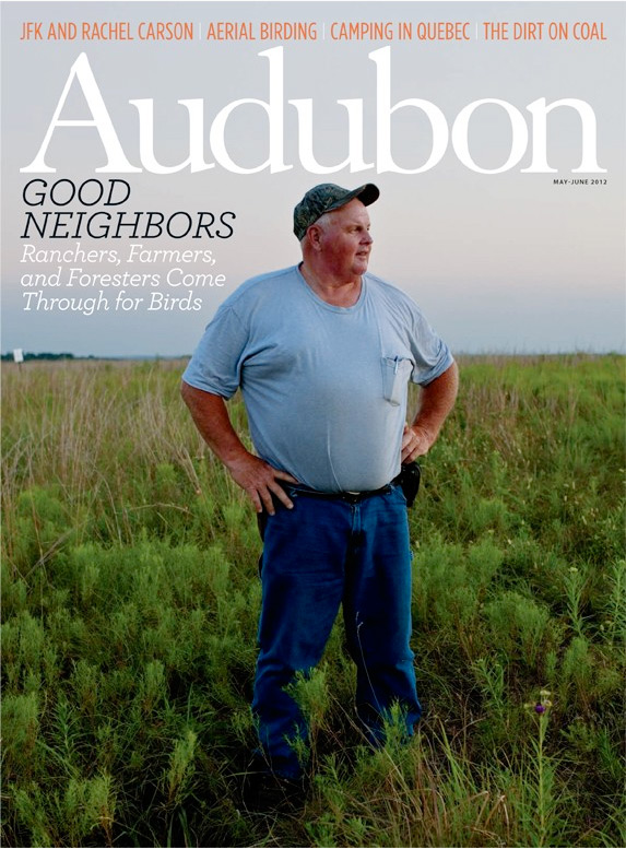 Tom Smith, Cattleman. Adubon Magazine Cover, Working Lands Feature Story. High Lonsome Plain, Missouri. Audubon Magazine.